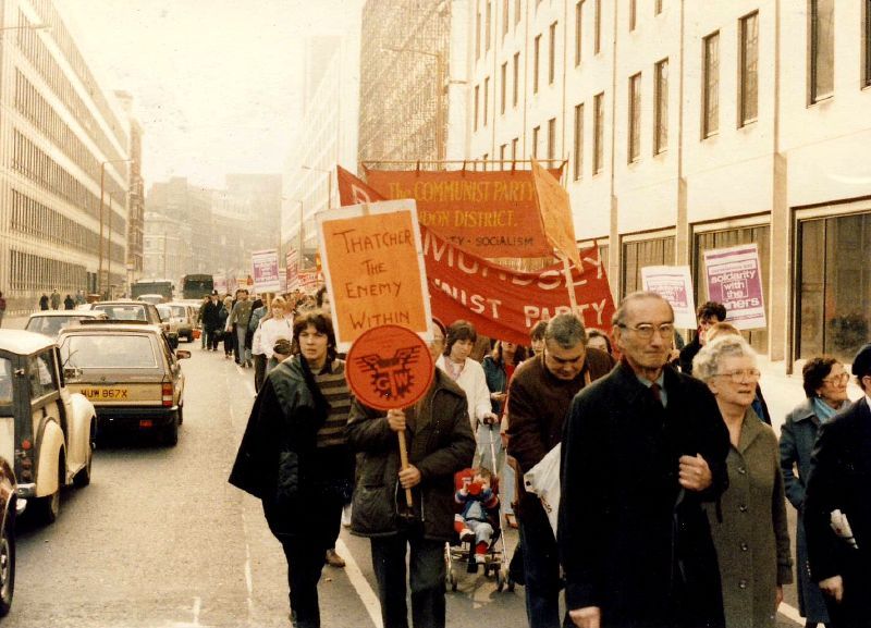 שביתת הכורים 1984-5 - מרגרט ת'אצ'ר
